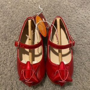 Red Paten Leather Shoes